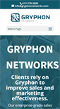 Mobile Screenshot of gryphonnetworks.com